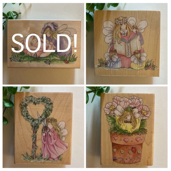 STAMPS HAPPEN Fairy WM Rubber Stamps - Picture 12 of 12